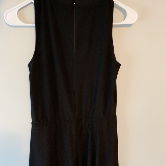 black high-neck romper size medium - Picture 3 of 4